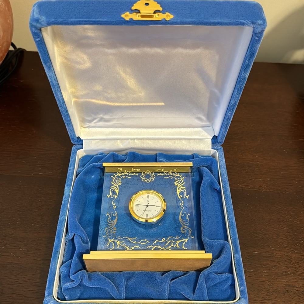 Mikimoto desk clock - Picture 2 of 3